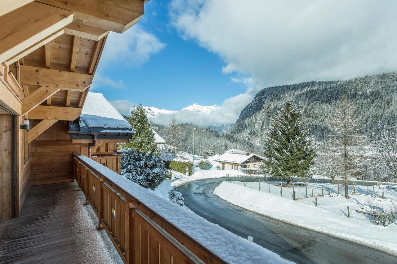 Apartment Trabets 2 - Alpes Travel - Les Houches - Sleeps 8 Eksteriør billede
