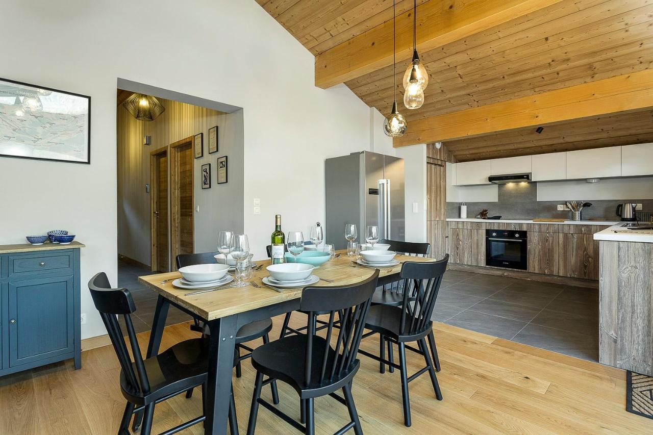 Apartment Trabets 2 - Alpes Travel - Les Houches - Sleeps 8 Eksteriør billede